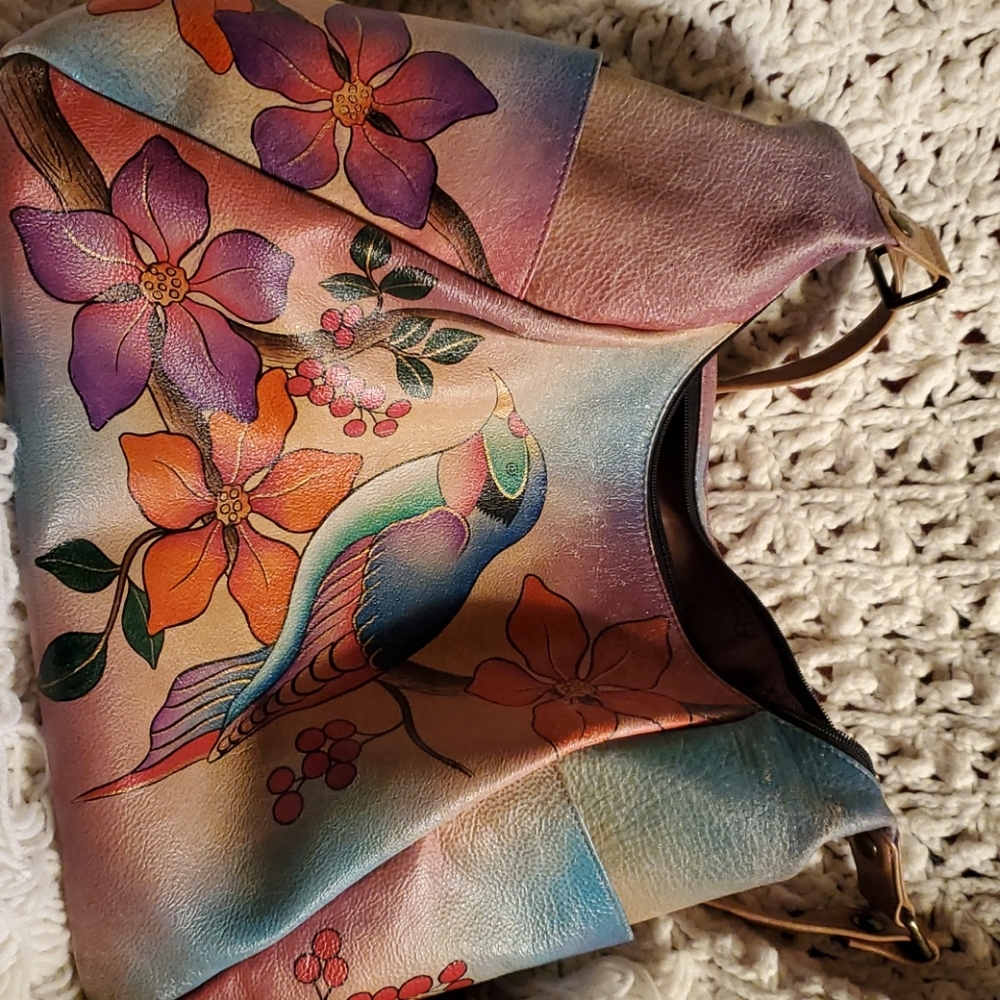 Anuschka Hand Painted Purse